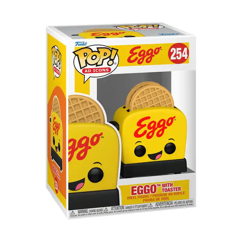 Kellogg's Funko POP! Ad Icons Vinyl Figur Eggo w/ Toaster 9 cm Produktfoto