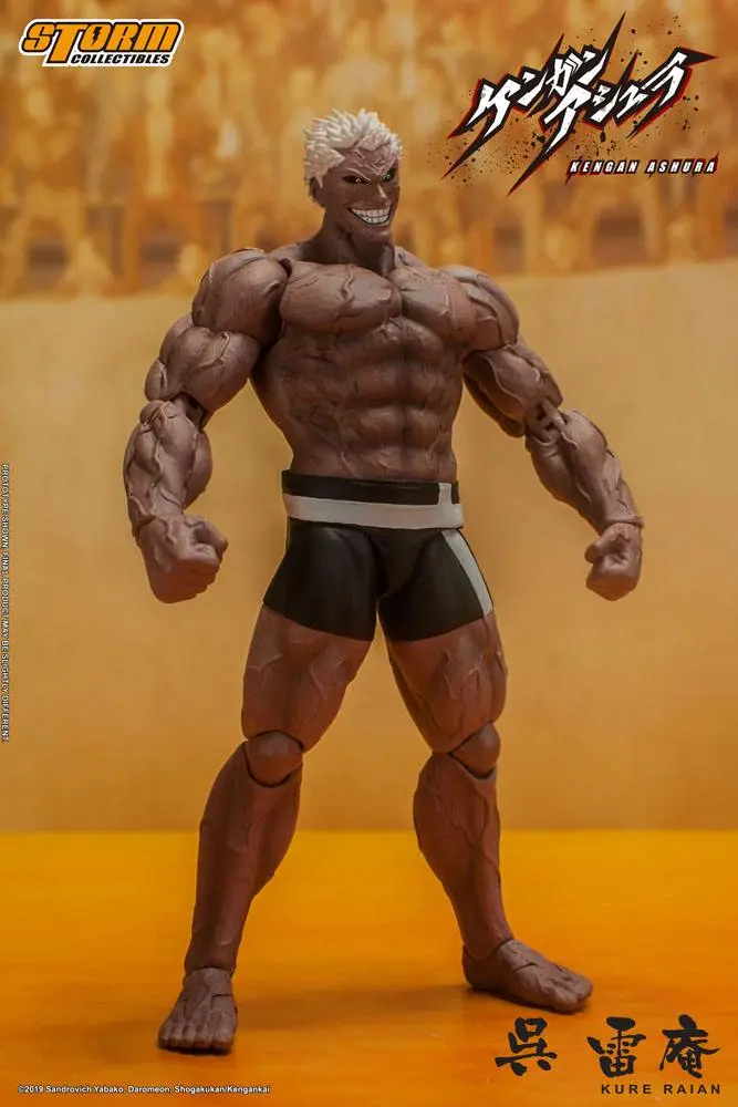 Kengan Ashura Actionfigur 1/12 Kure Raian 18 cm Produktfoto