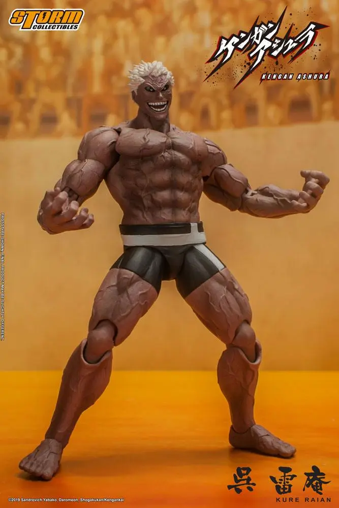 Kengan Ashura Actionfigur 1/12 Kure Raian 18 cm Produktfoto