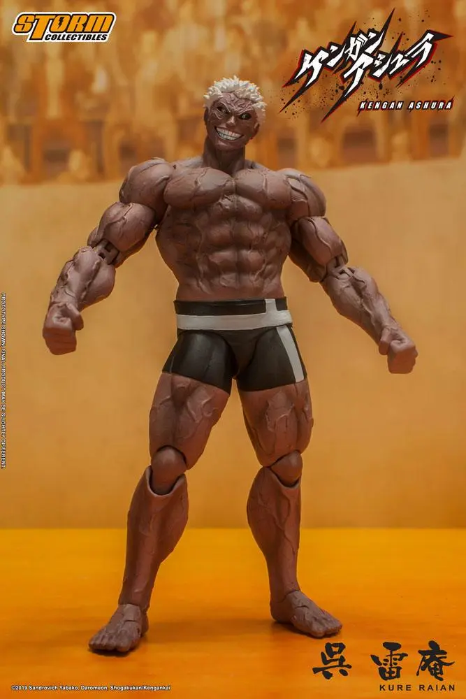 Kengan Ashura Actionfigur 1/12 Kure Raian 18 cm Produktfoto