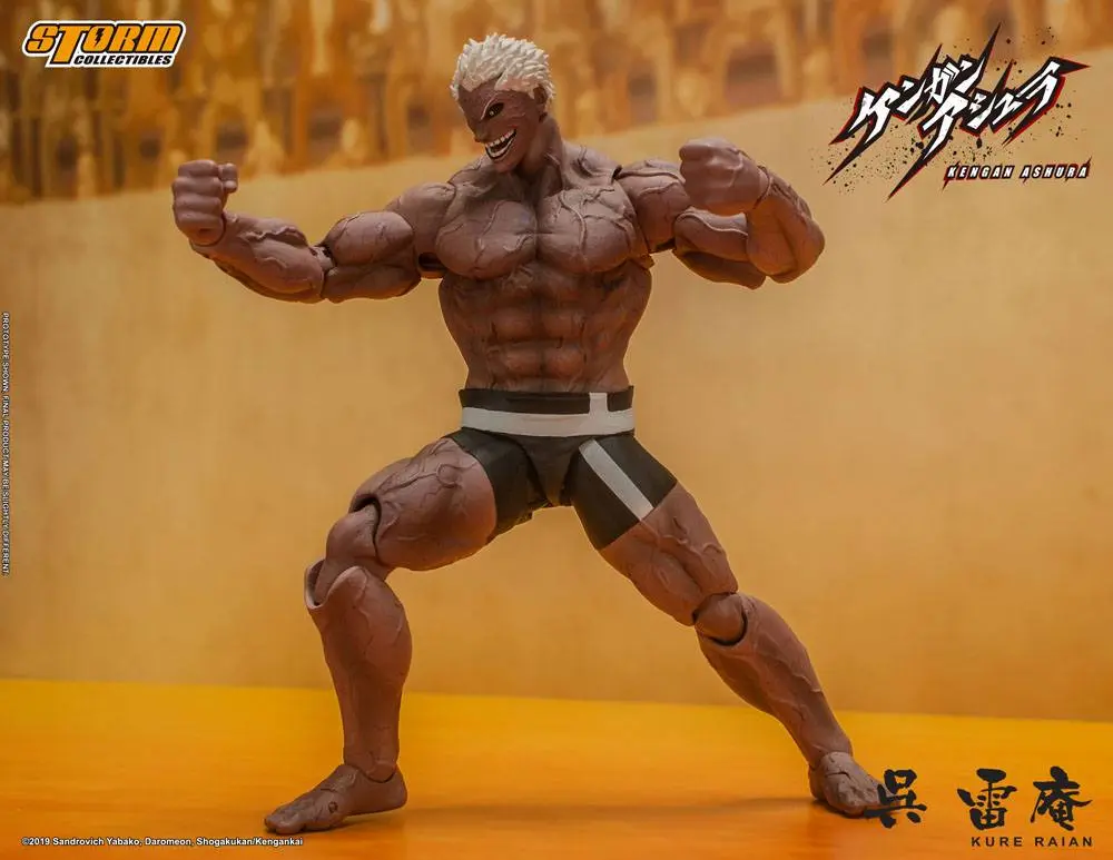 Kengan Ashura Actionfigur 1/12 Kure Raian 18 cm Produktfoto