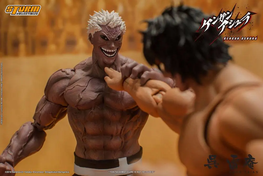 Kengan Ashura Actionfigur 1/12 Kure Raian 18 cm Produktfoto