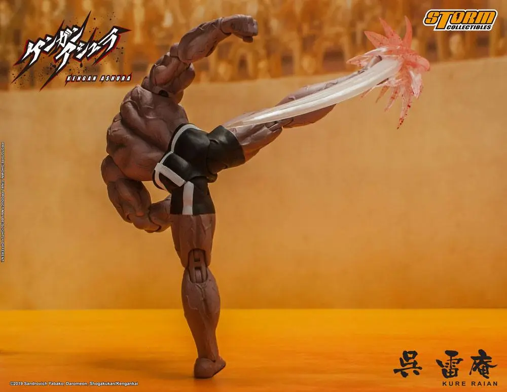 Kengan Ashura Actionfigur 1/12 Kure Raian 18 cm Produktfoto