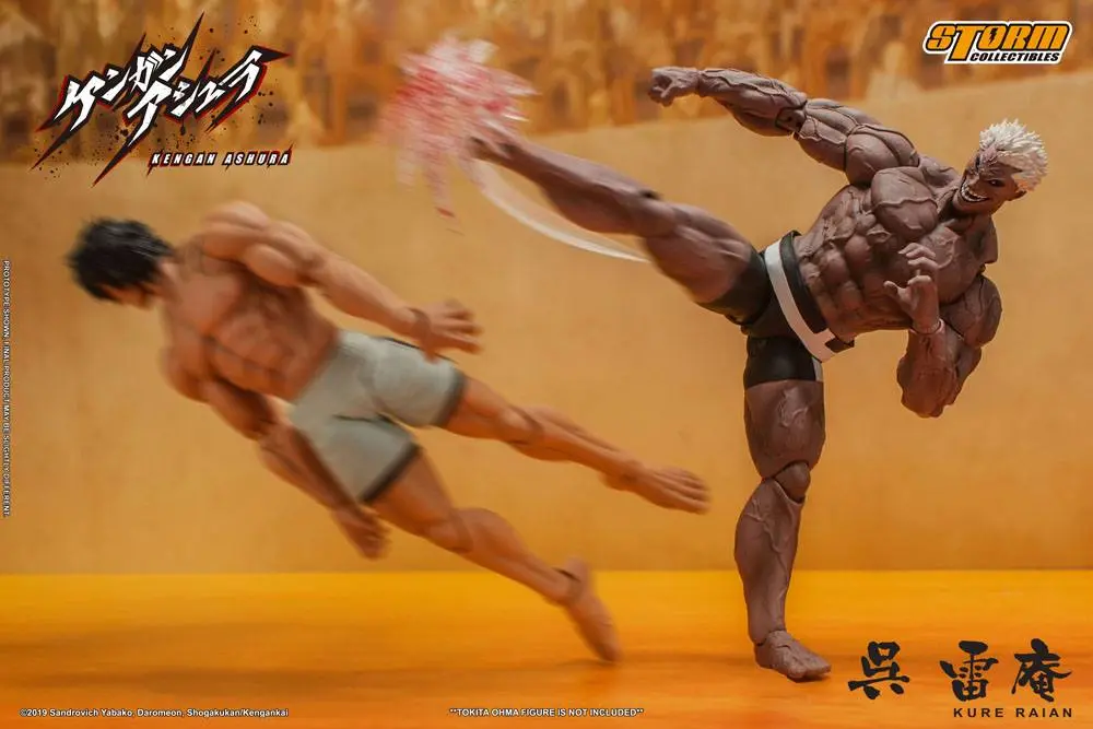 Kengan Ashura Actionfigur 1/12 Kure Raian 18 cm Produktfoto