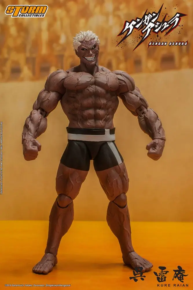 Kengan Ashura Actionfigur 1/12 Kure Raian 18 cm Produktfoto