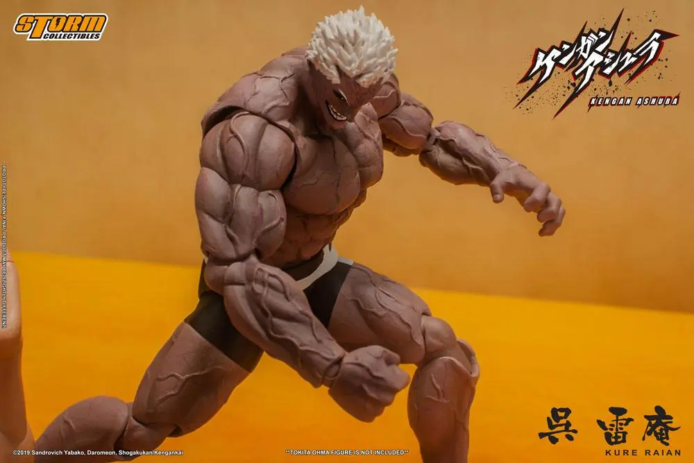 Kengan Ashura Actionfigur 1/12 Kure Raian 18 cm Produktfoto