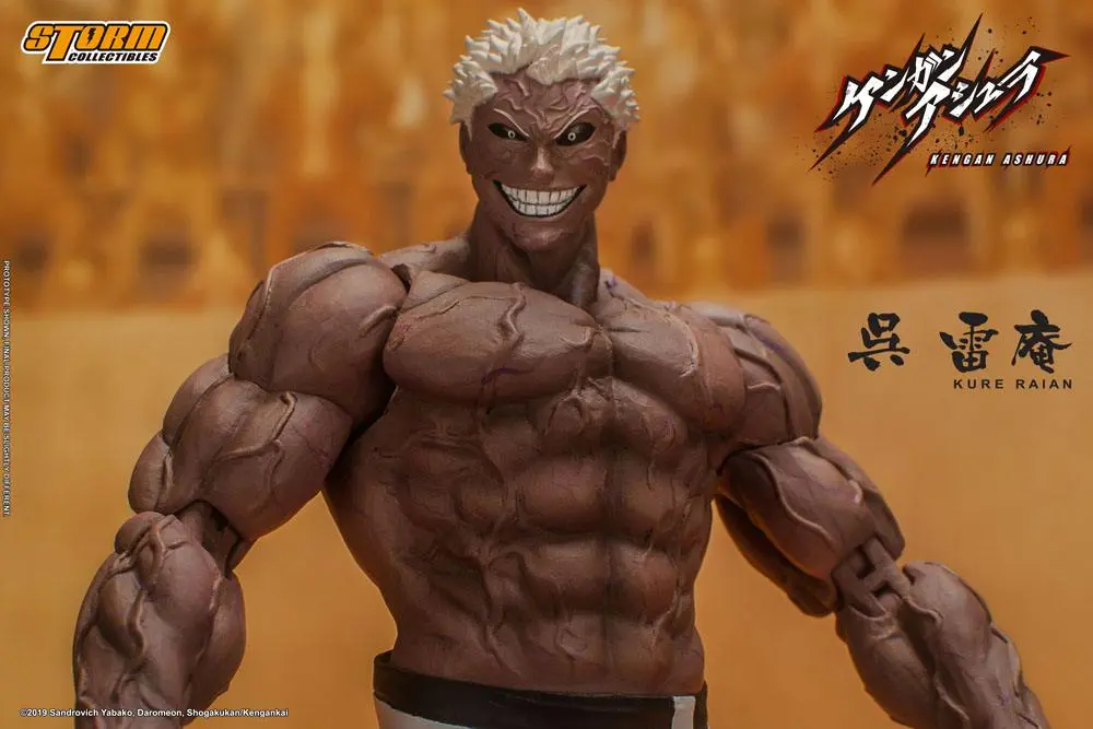 Kengan Ashura Actionfigur 1/12 Kure Raian 18 cm Produktfoto