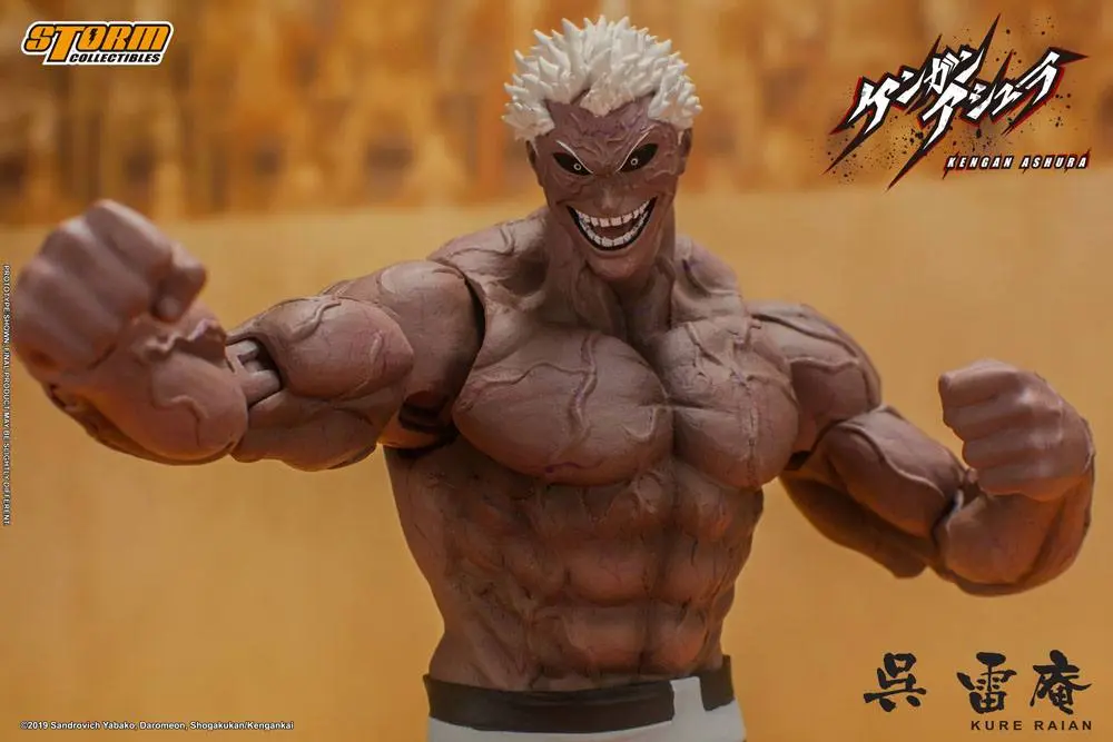 Kengan Ashura Actionfigur 1/12 Kure Raian 18 cm Produktfoto