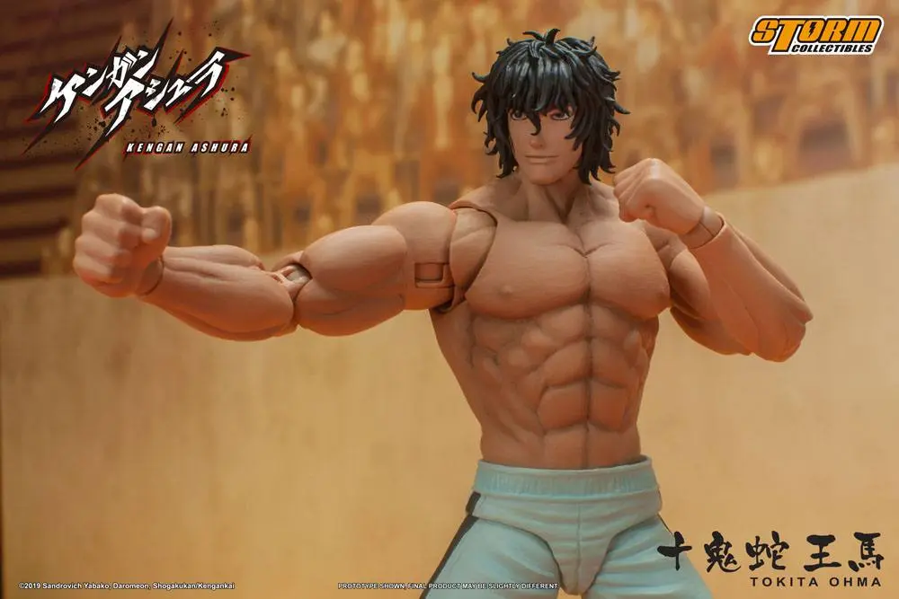 Kengan Ashura Actionfigur 1/12 Tokita Ohma 18 cm Produktfoto