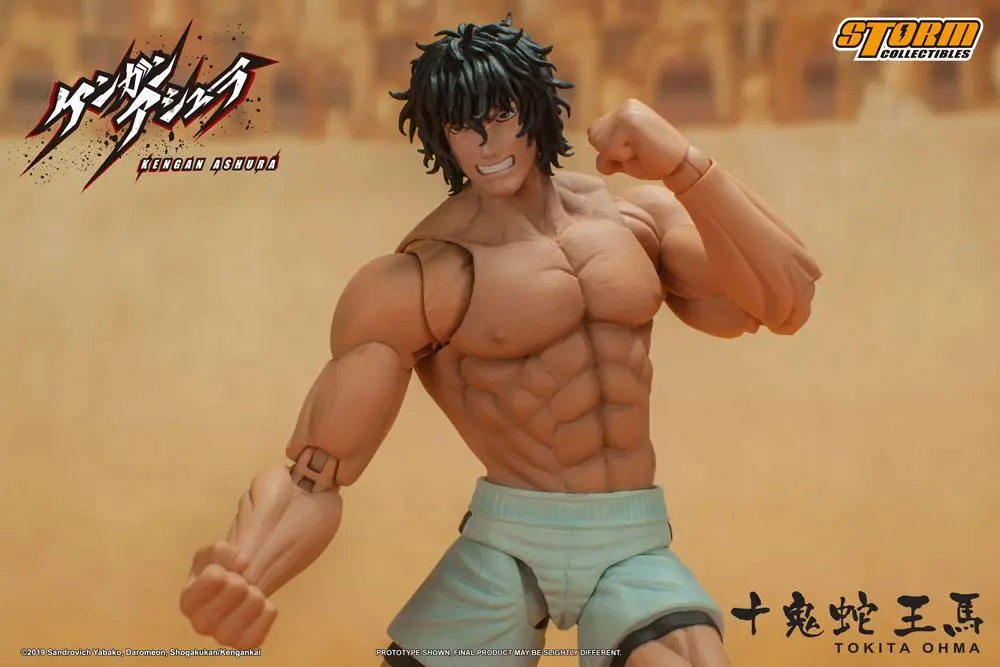 Kengan Ashura Actionfigur 1/12 Tokita Ohma 18 cm Produktfoto