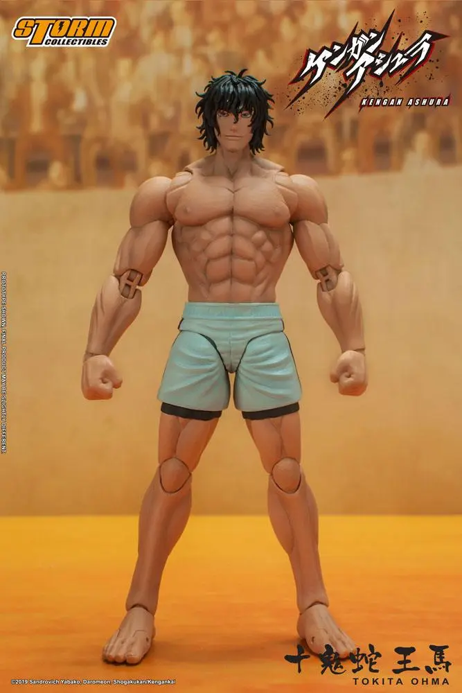 Kengan Ashura Actionfigur 1/12 Tokita Ohma 18 cm Produktfoto