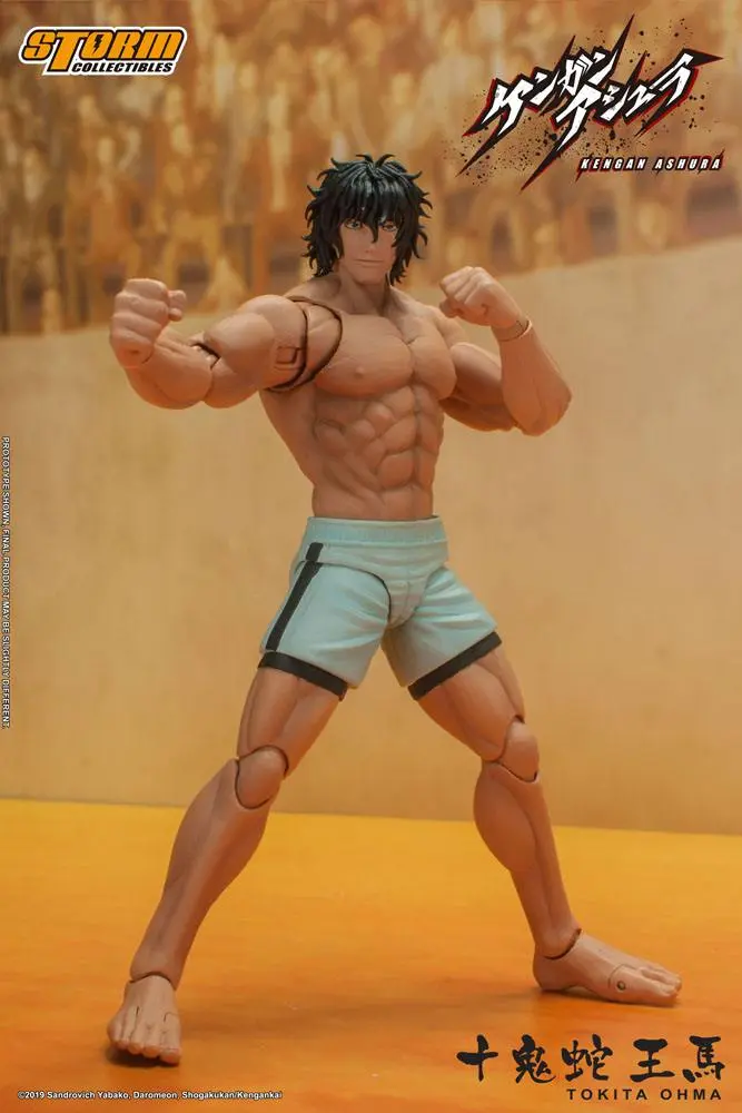Kengan Ashura Actionfigur 1/12 Tokita Ohma 18 cm Produktfoto