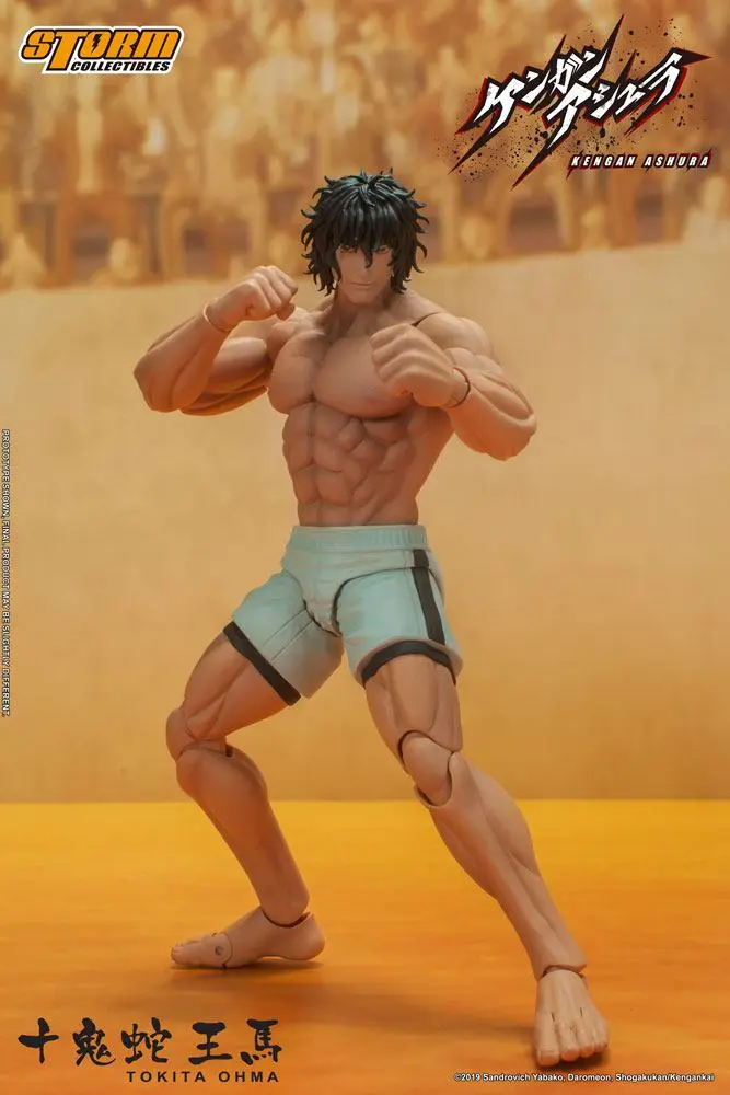 Kengan Ashura Actionfigur 1/12 Tokita Ohma 18 cm Produktfoto