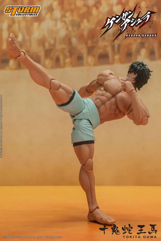 Kengan Ashura Actionfigur 1/12 Tokita Ohma 18 cm Produktfoto