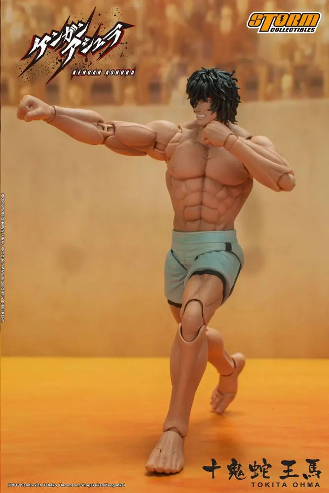Kengan Ashura Actionfigur 1/12 Tokita Ohma 18 cm Produktfoto