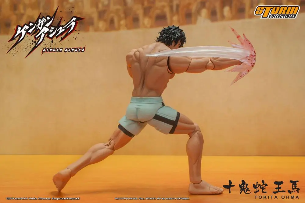 Kengan Ashura Actionfigur 1/12 Tokita Ohma 18 cm Produktfoto