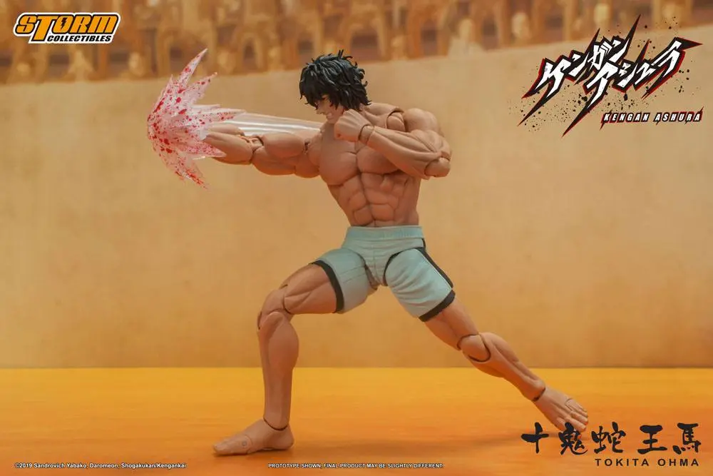 Kengan Ashura Actionfigur 1/12 Tokita Ohma 18 cm Produktfoto