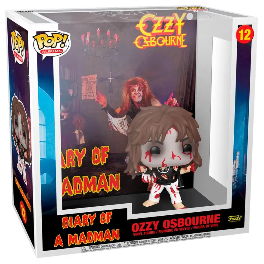 Ozzy Ozbourne POP! Albums Vinyl Figur Tagebuch of a Madman 9 cm Produktfoto