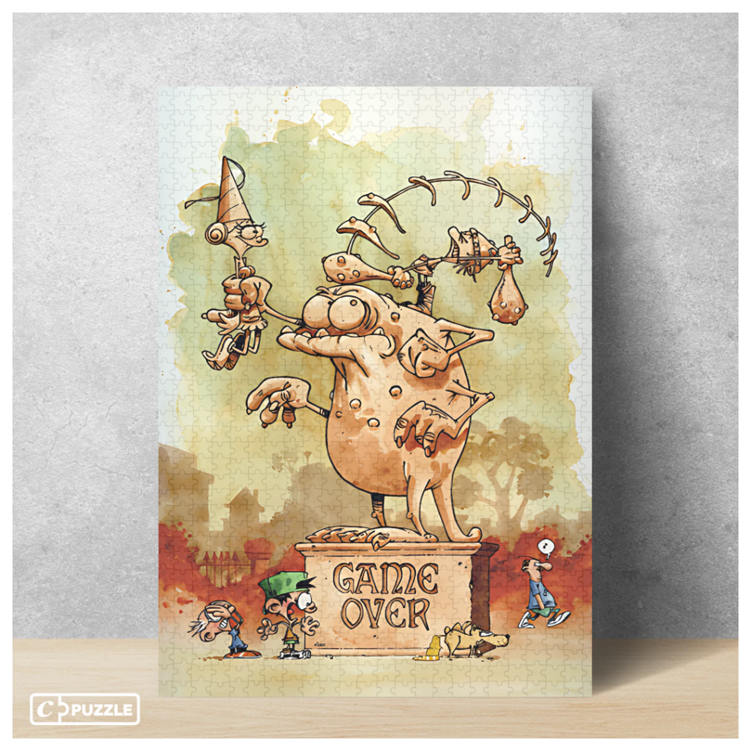 KID Paddle Poster + Puzzle 1000 Stück Produktfoto