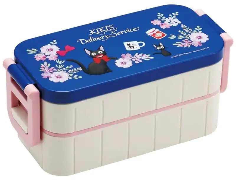 Kikis kleiner Lieferservice Zweilagige Lunchbox Jiji Flower garland Produktfoto