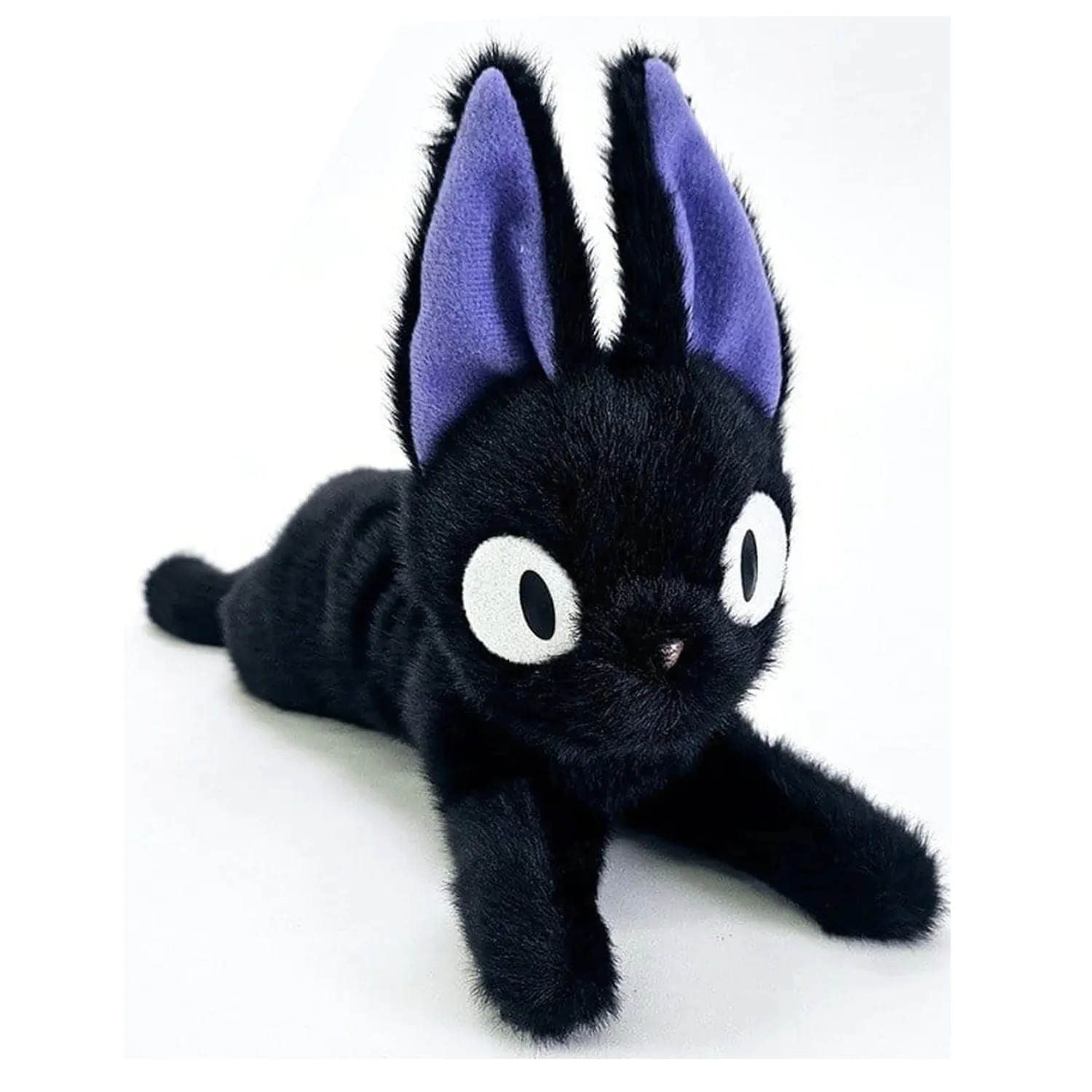 Kiki's Delivery Service Funwari Jiji Laying S Plüschfigur 38 cm lang Produktfoto