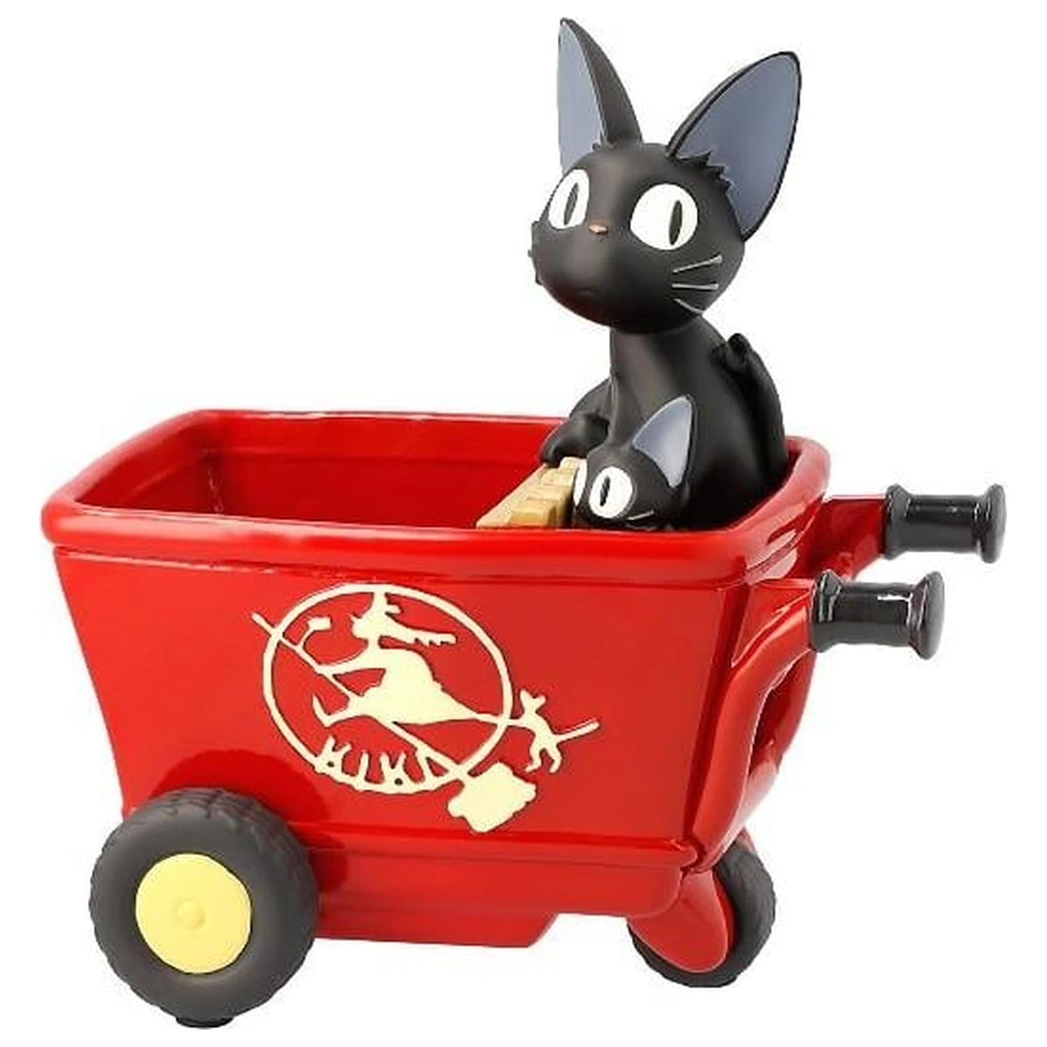 Kiki's Delivery Service Jiji roter Wagen Blumentopfrahmen Produktfoto