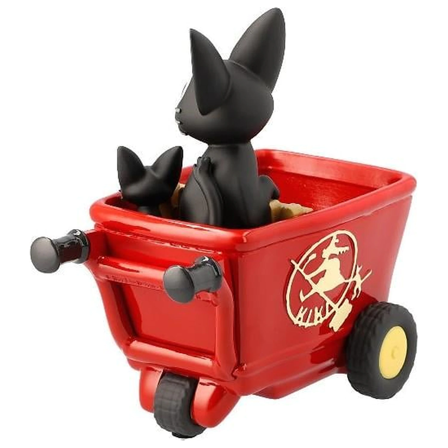 Kiki's Delivery Service Jiji roter Wagen Blumentopfrahmen Produktfoto