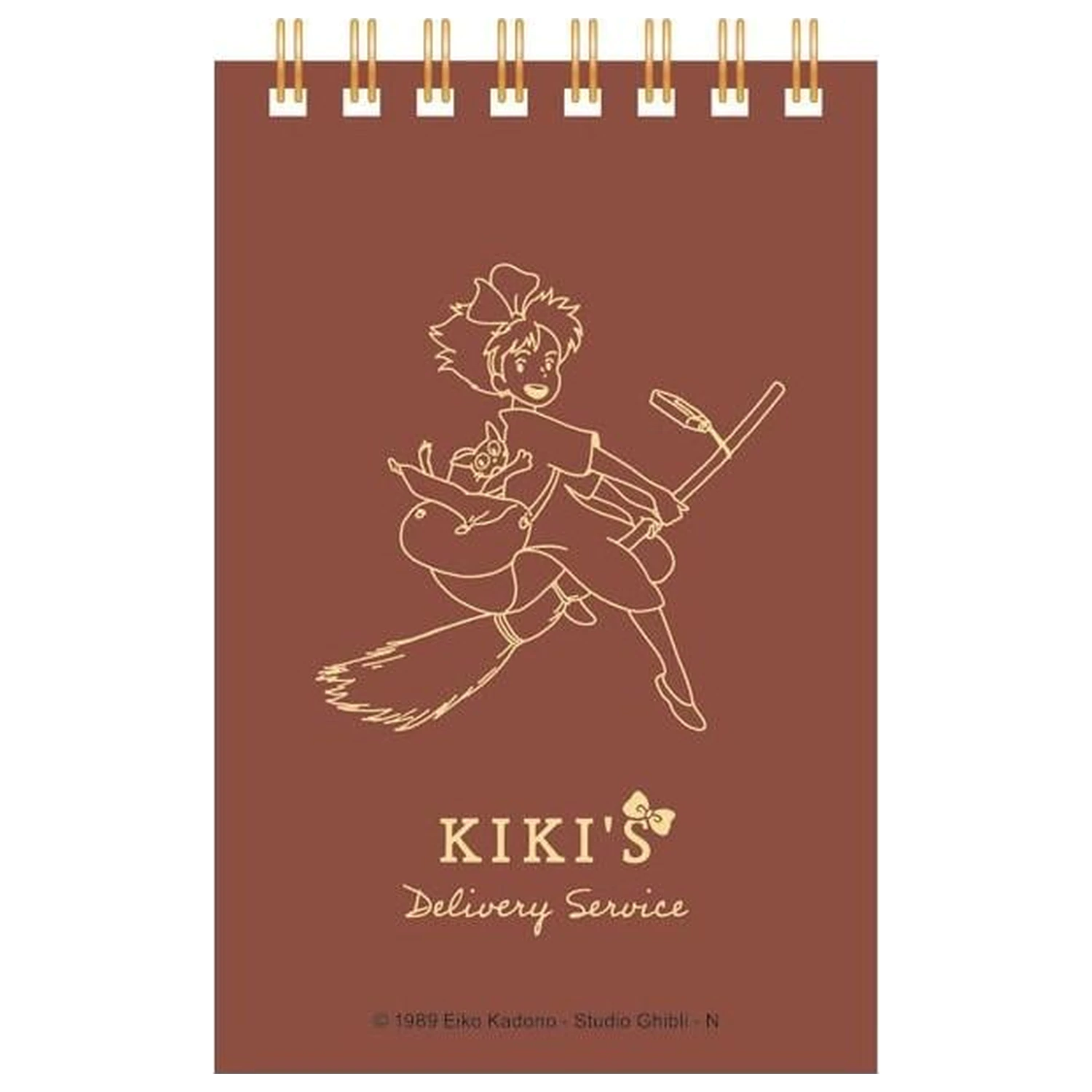 Kiki's Delivery Service Kiki auf ihrem Besen Spiral Notizbuch Produktfoto