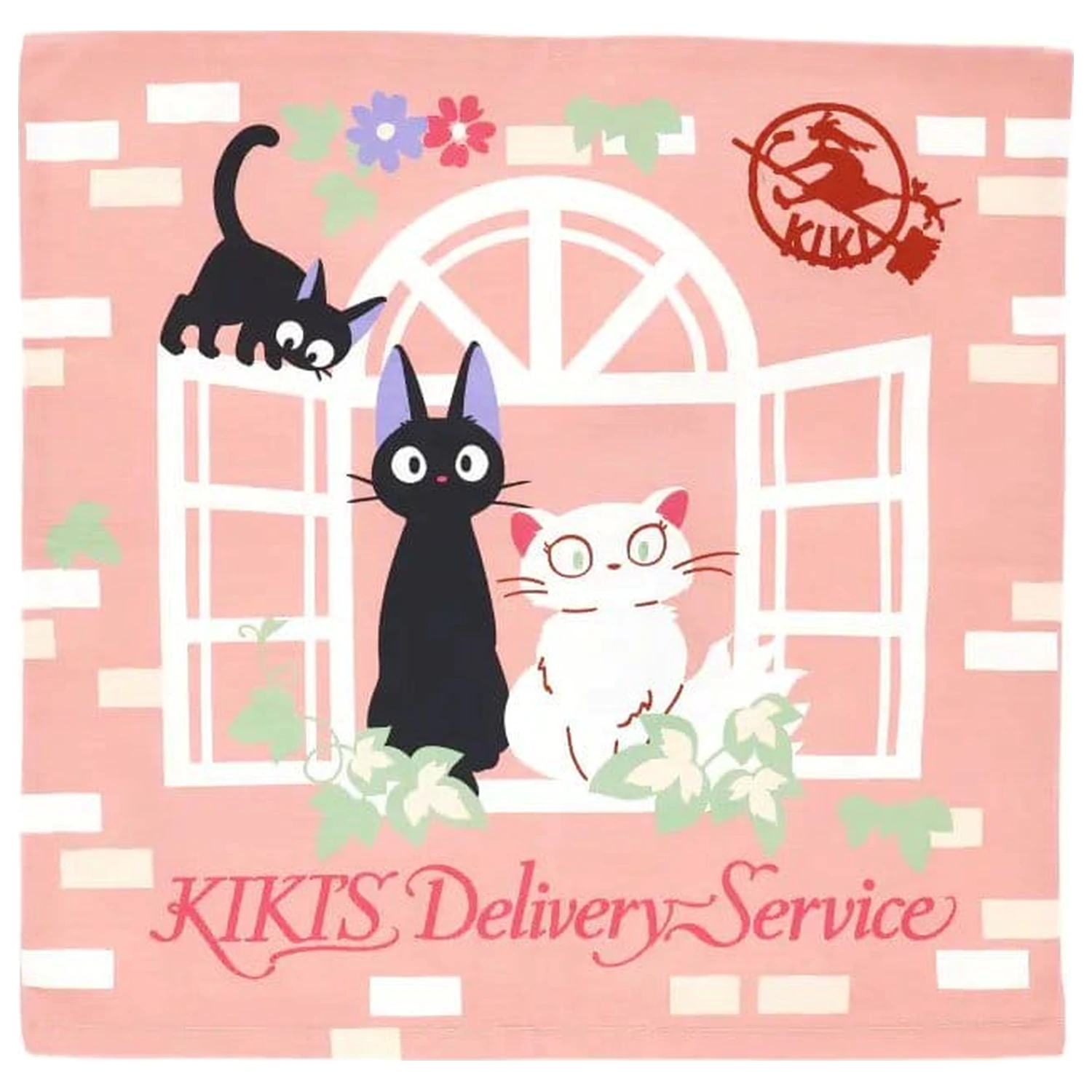 Kiki's Delivery Service Natsu Kissenbezug Sweet Pink Jiji Produktfoto
