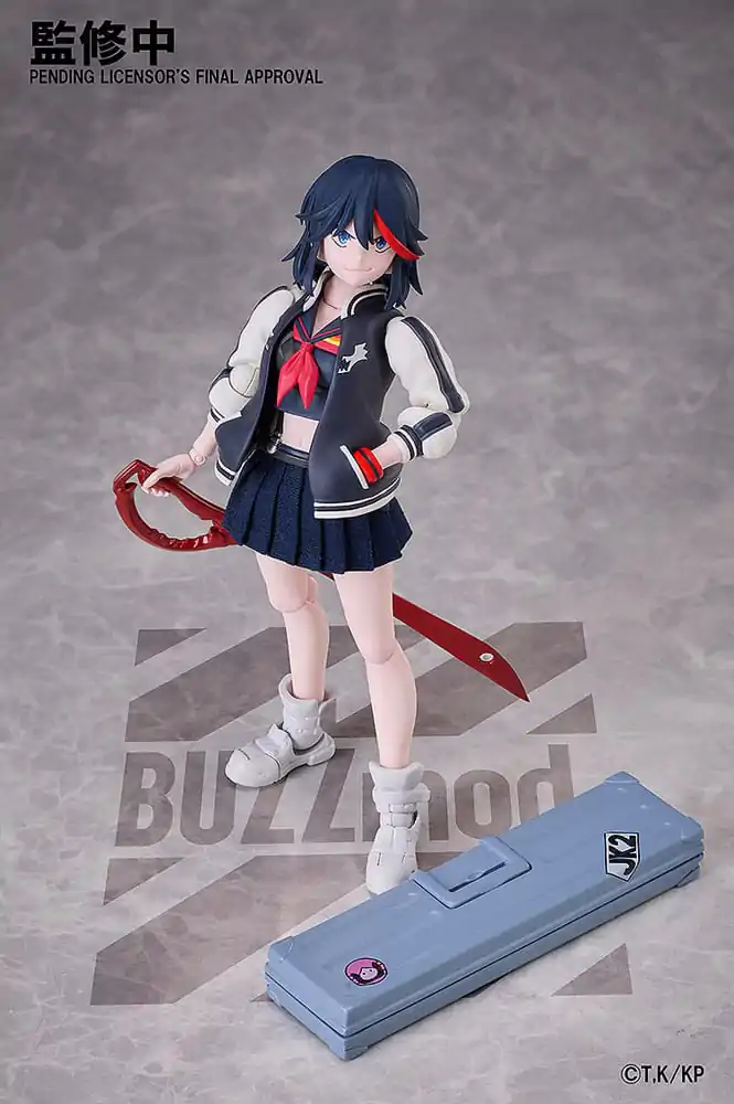 Kill la Kill BUZZmod Actionfigur 1/12 Ryuko Matoi 14 cm Produktfoto