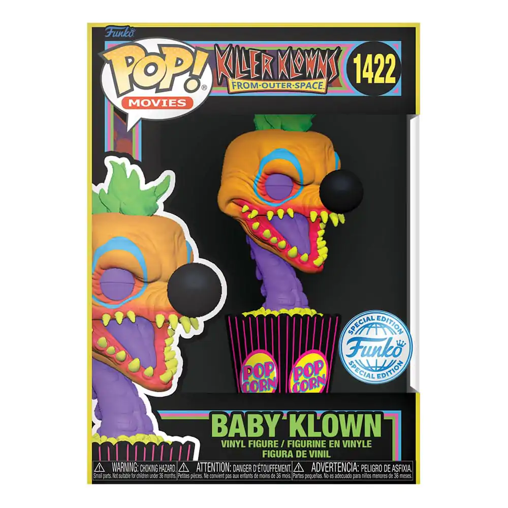 Killer Klowns from Outer Space Funko POP! Movies Vinyl Baby Klown(BLKLT) Exclusive Edition 9 cm termékfotó