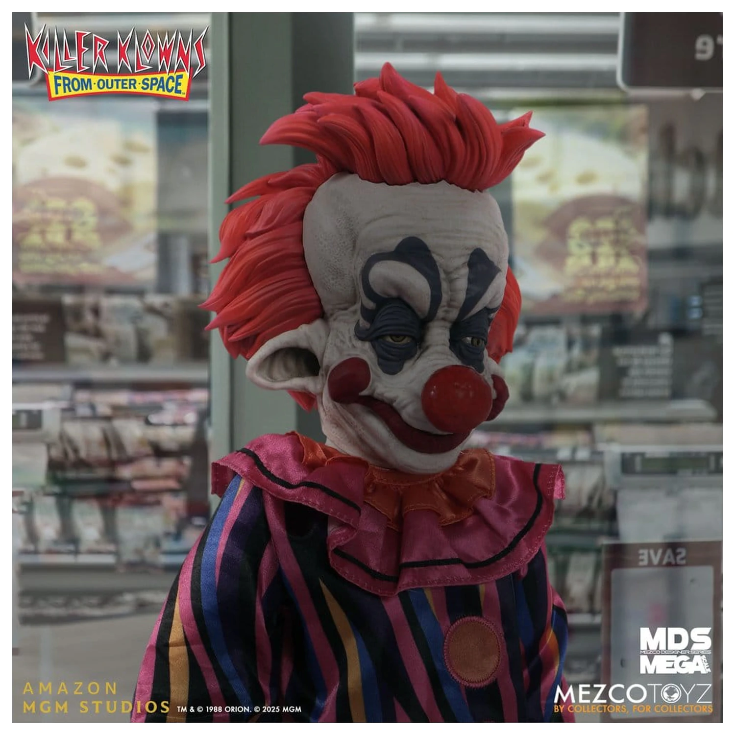Killer Klowns from Outer Space MDS Mega Scale Puppe Rudy 38 cm Produktfoto
