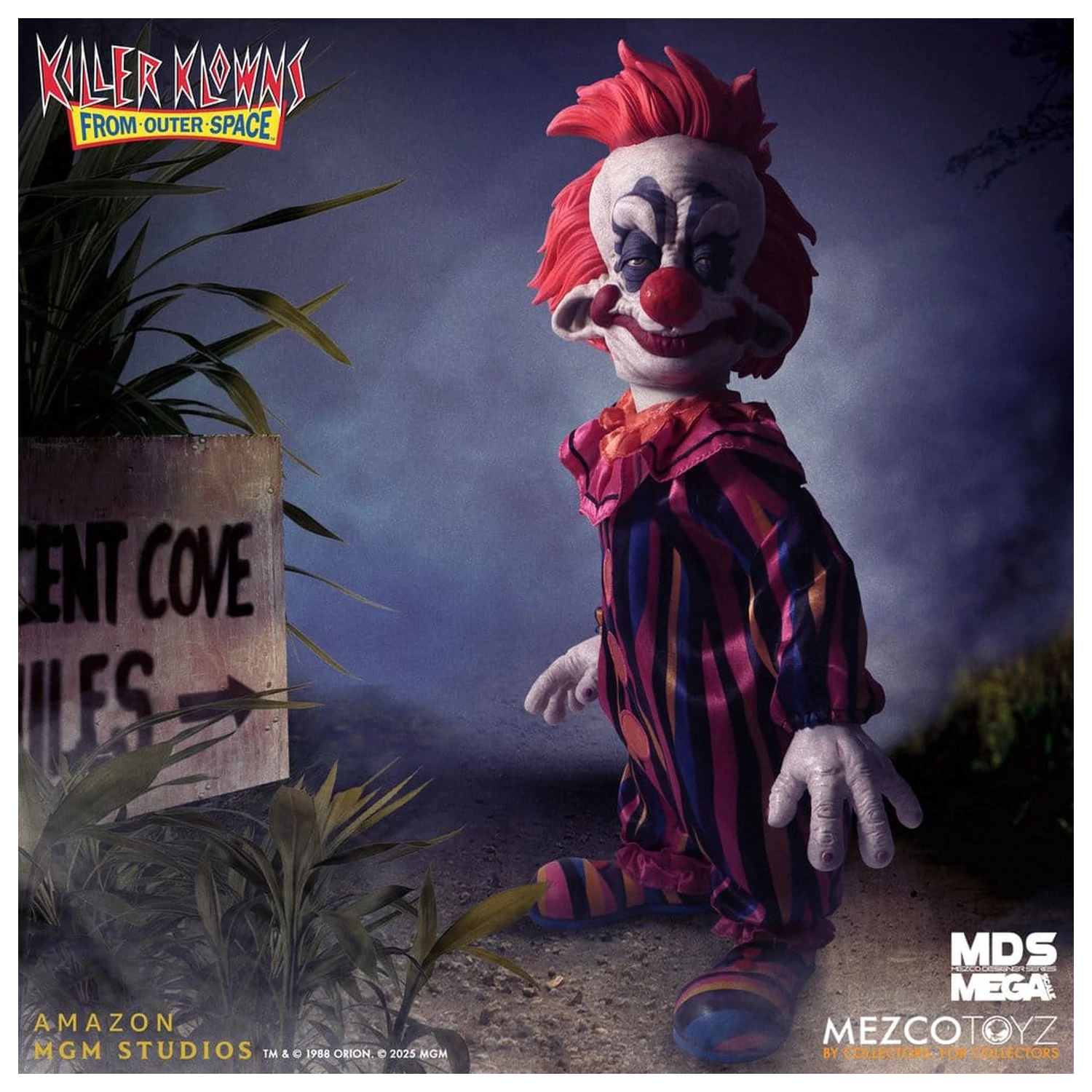 Killer Klowns from Outer Space MDS Mega Scale Puppe Rudy 38 cm Produktfoto