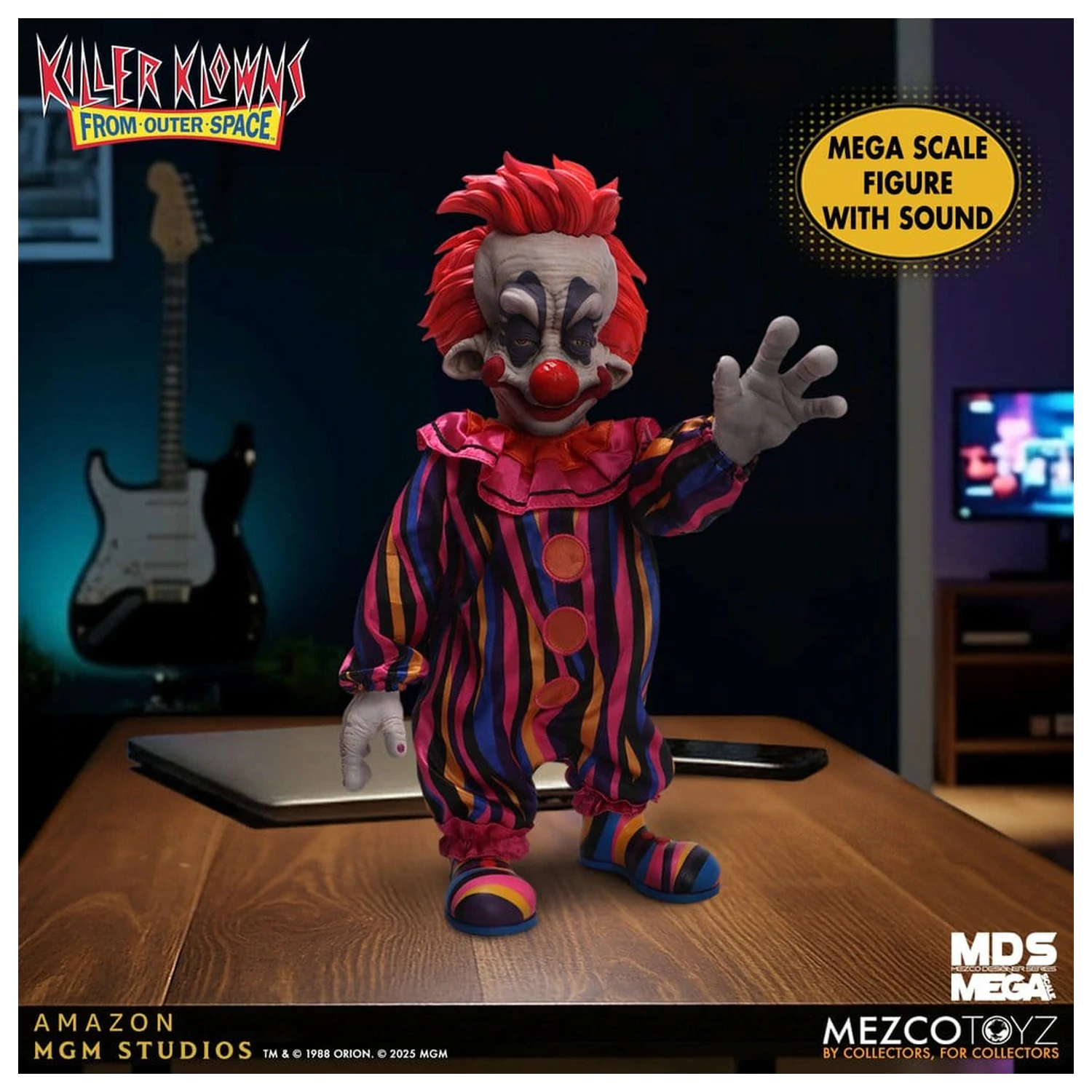 Killer Klowns from Outer Space MDS Mega Scale Puppe Rudy 38 cm Produktfoto