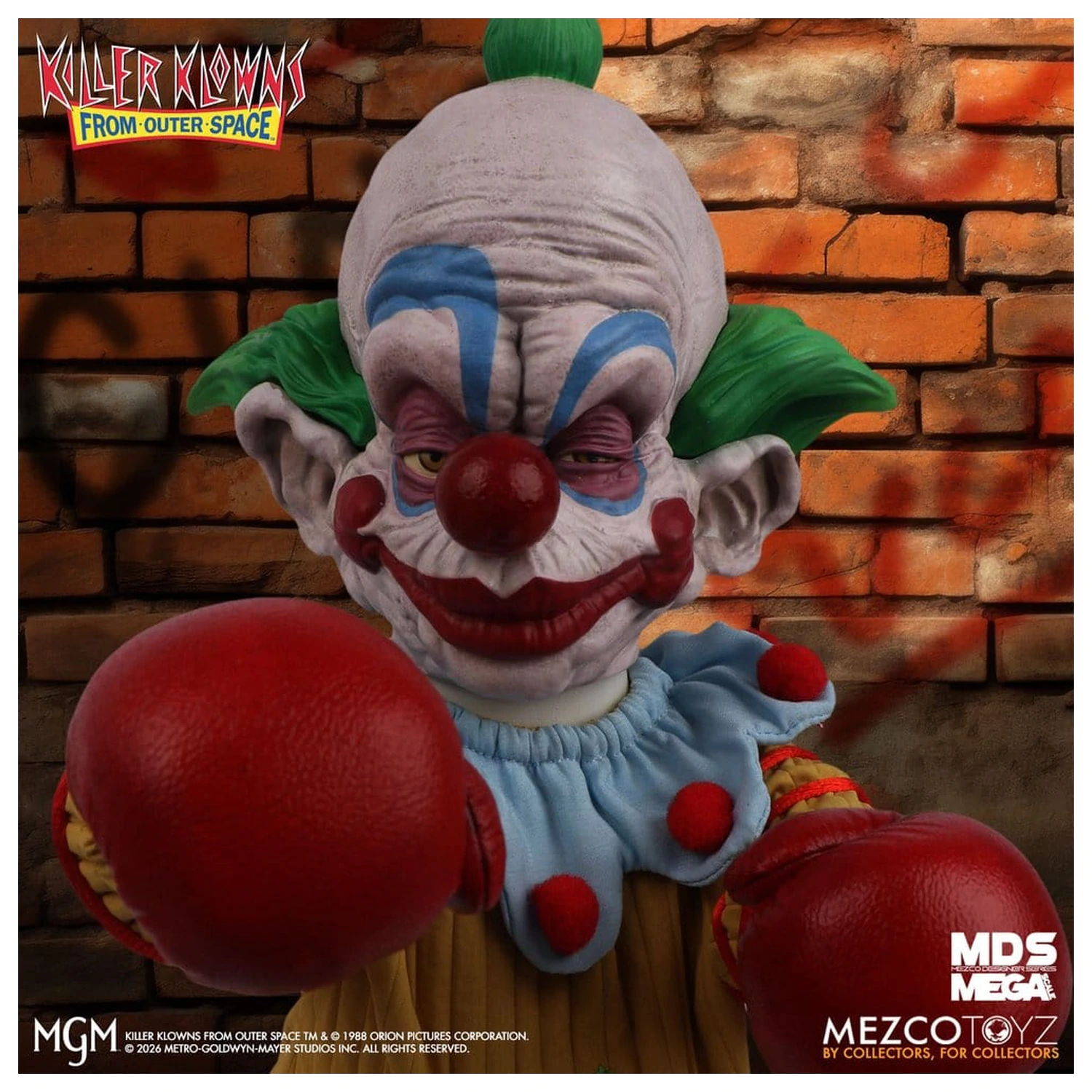 Killer Klowns From Outer Space MDS Mega Scale Plüsch Figur Shorty 38 cm Produktfoto