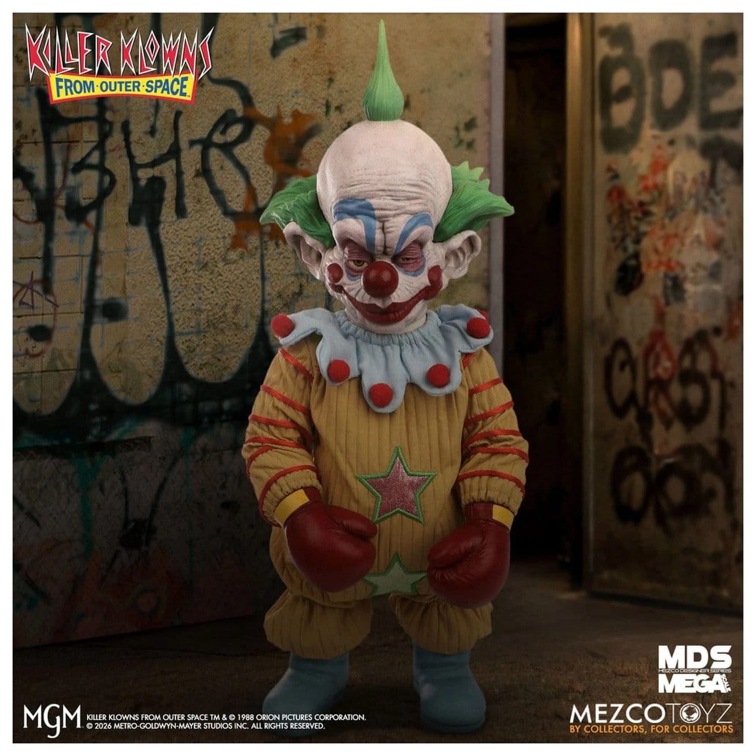 Killer Klowns From Outer Space MDS Mega Scale Plüsch Figur Shorty 38 cm Produktfoto
