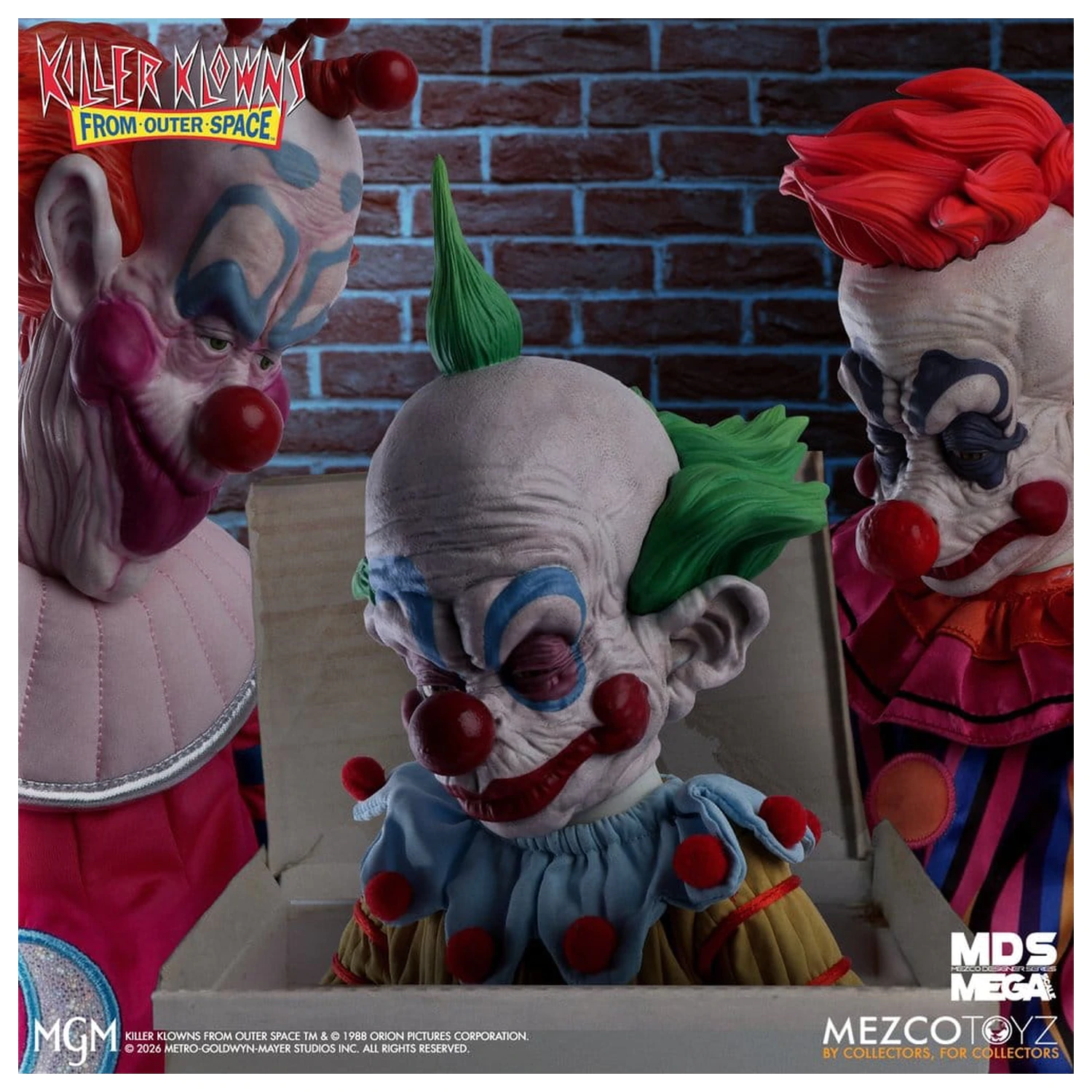 Killer Klowns From Outer Space MDS Mega Scale Plüsch Figur Shorty 38 cm Produktfoto