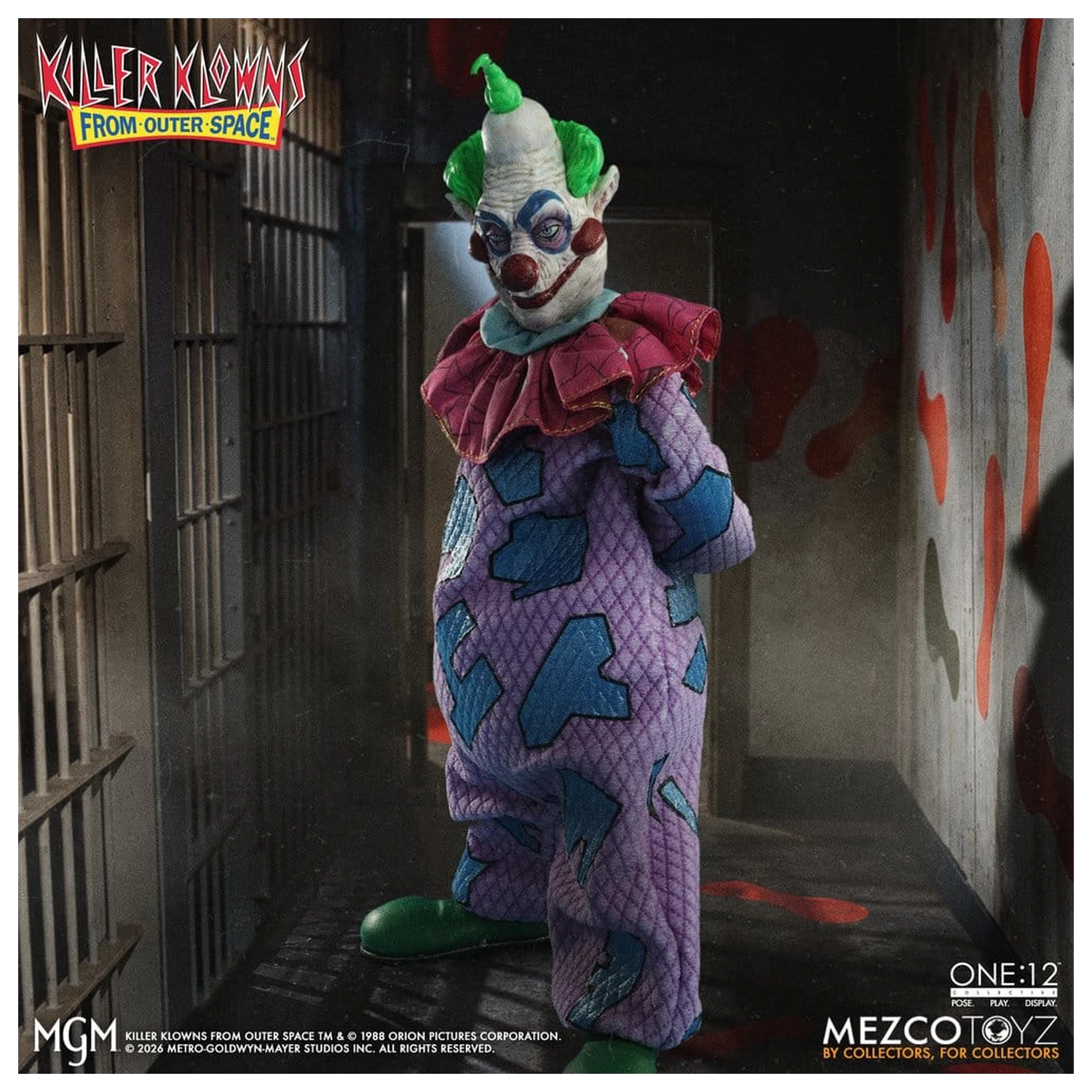 Killer Klowns From Outer Space One:12 Collective Actionfigur 1/12 Jumbo 17 cm Produktfoto