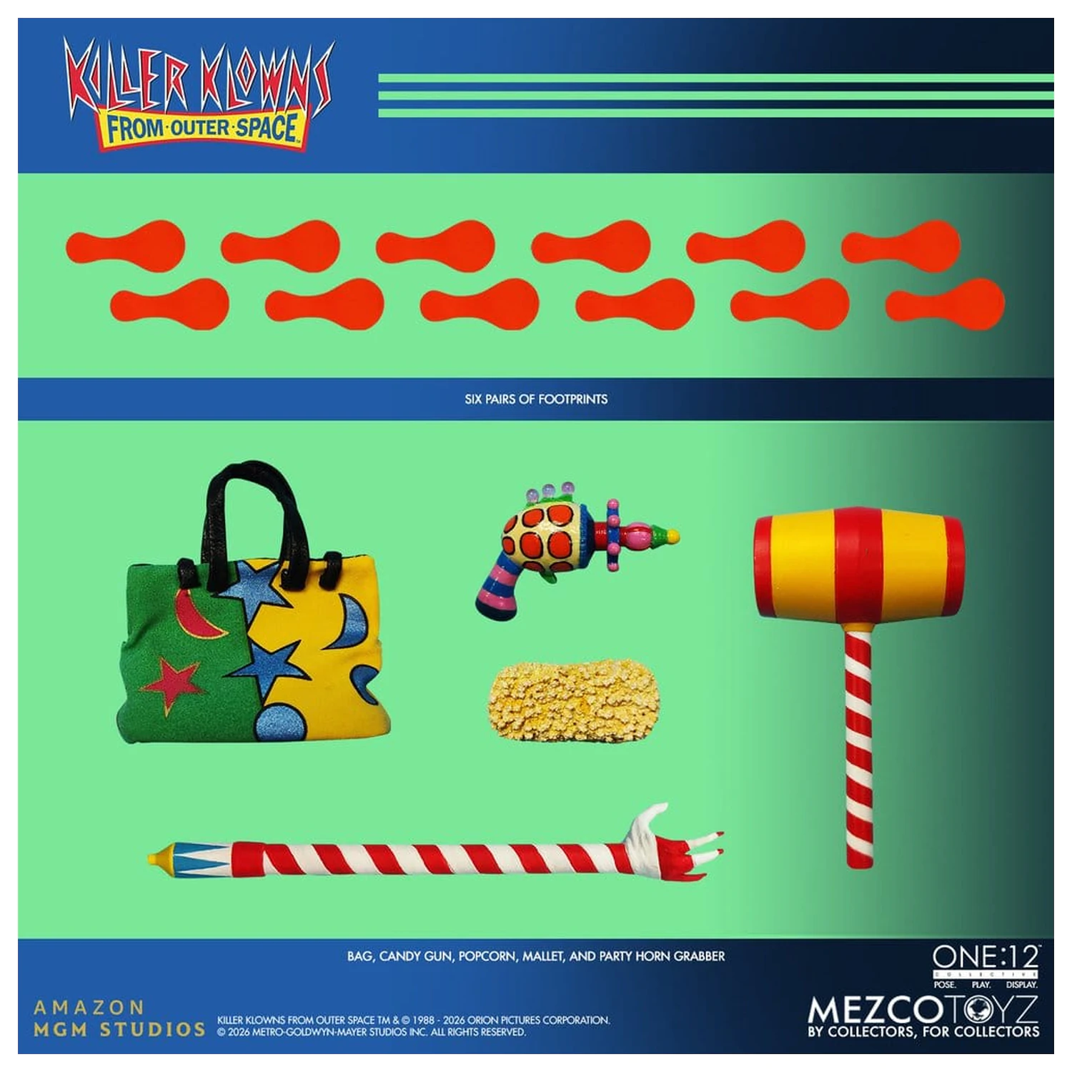 Killer Klowns From Outer Space One:12 Collective Actionfigur 1/12 Jumbo 17 cm Produktfoto