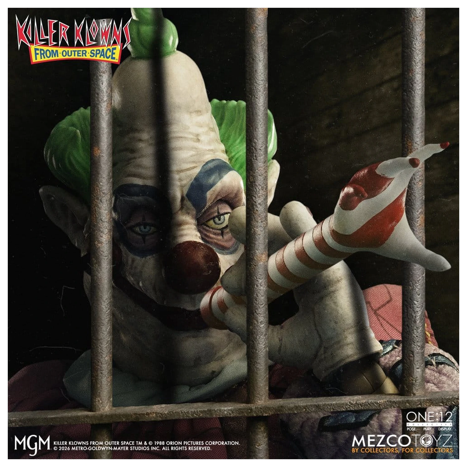 Killer Klowns From Outer Space One:12 Collective Actionfigur 1/12 Jumbo 17 cm Produktfoto