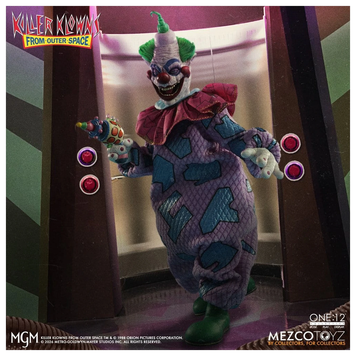 Killer Klowns From Outer Space One:12 Collective Actionfigur 1/12 Jumbo 17 cm Produktfoto