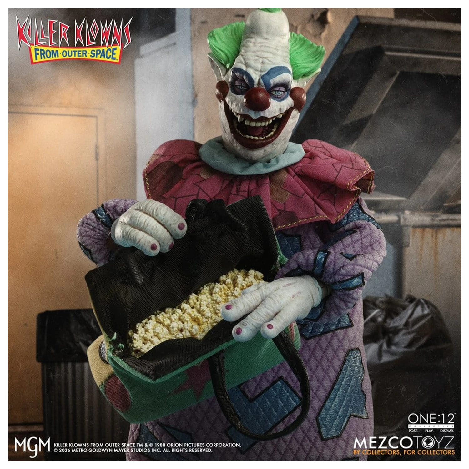 Killer Klowns From Outer Space One:12 Collective Actionfigur 1/12 Jumbo 17 cm Produktfoto