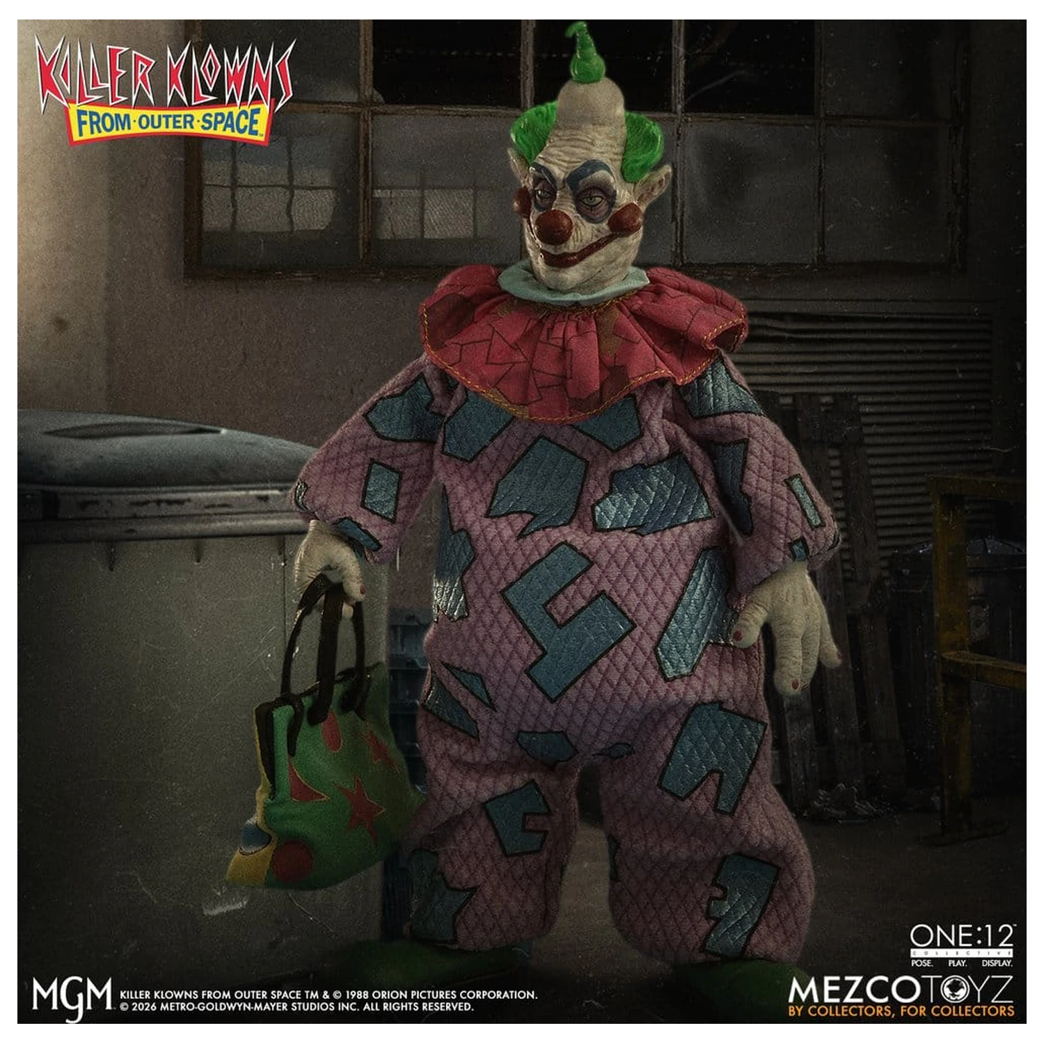 Killer Klowns From Outer Space One:12 Collective Actionfigur 1/12 Jumbo 17 cm Produktfoto