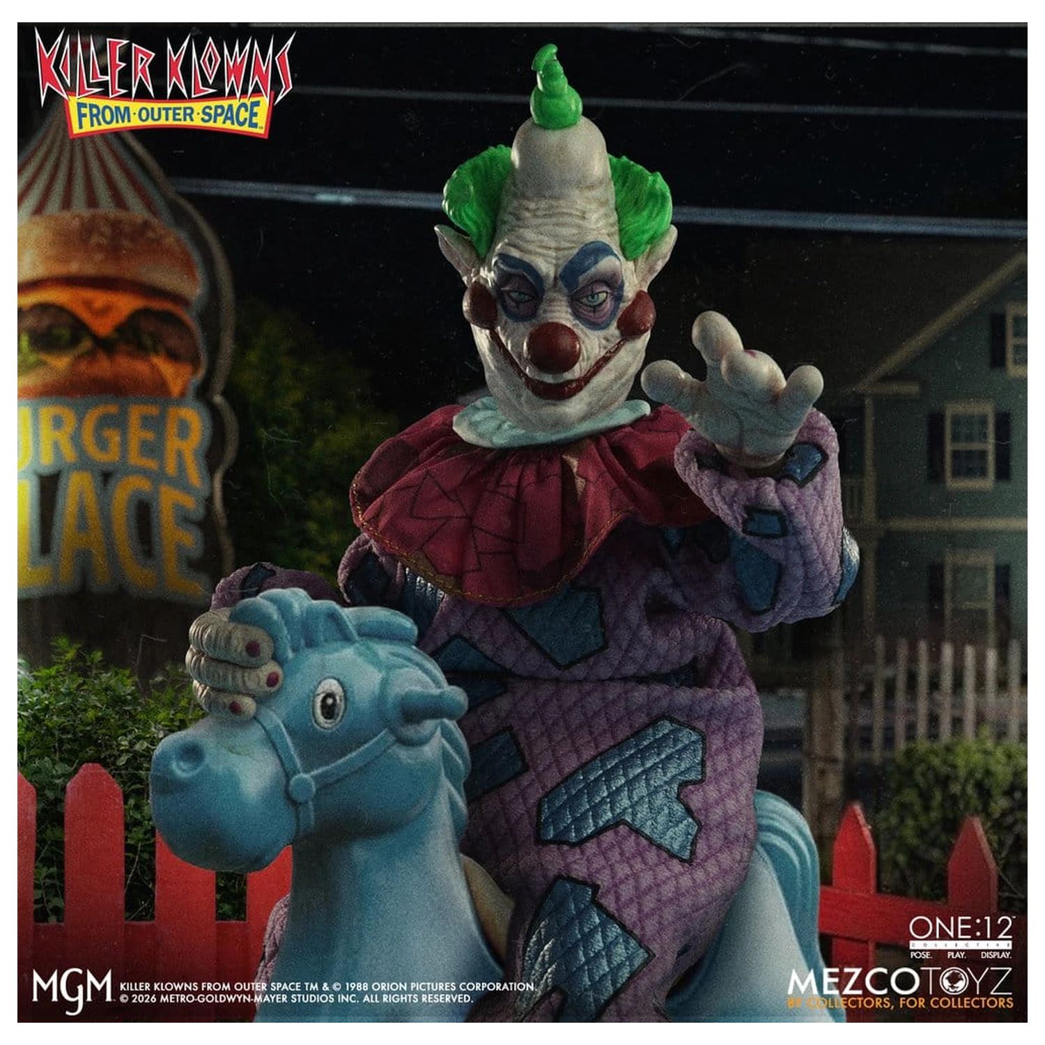 Killer Klowns From Outer Space One:12 Collective Actionfigur 1/12 Jumbo 17 cm Produktfoto