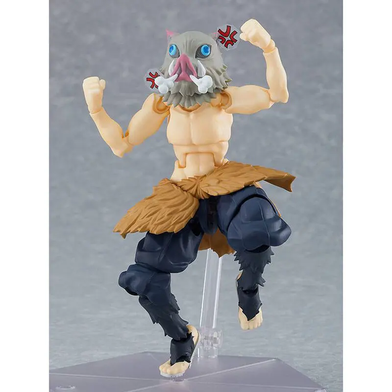 Demon Slayer: Kimetsu no Yaiba Figma Actionfigur Inosuke Hashibira DX Edition 14 cm Produktfoto