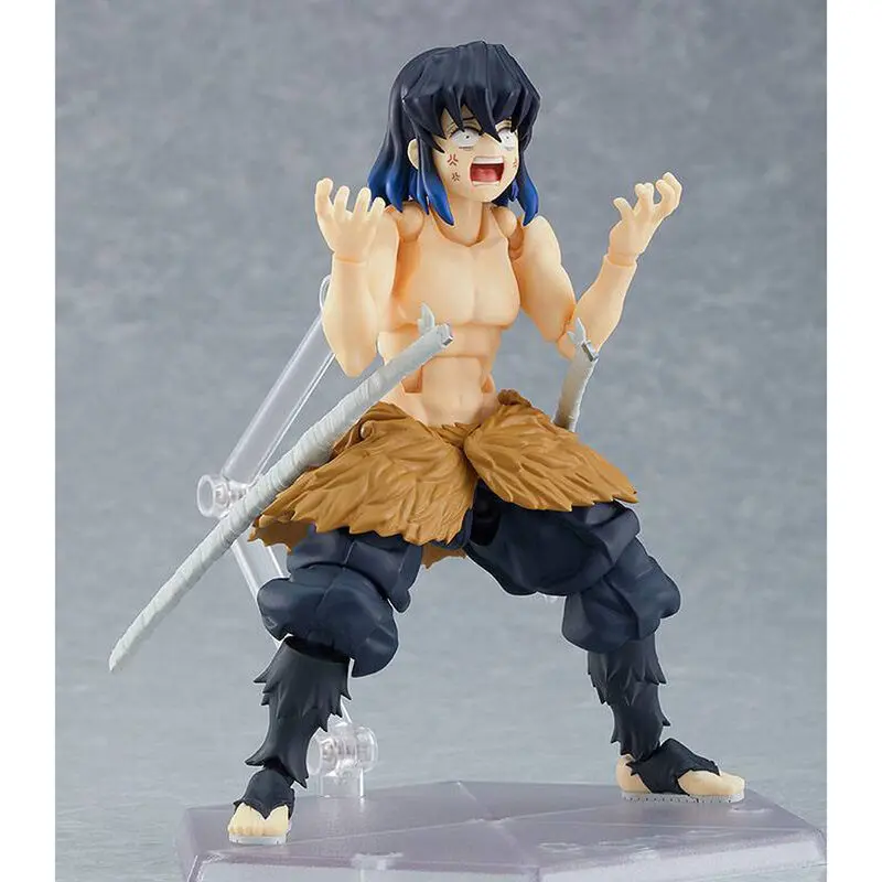 Demon Slayer: Kimetsu no Yaiba Figma Actionfigur Inosuke Hashibira DX Edition 14 cm Produktfoto
