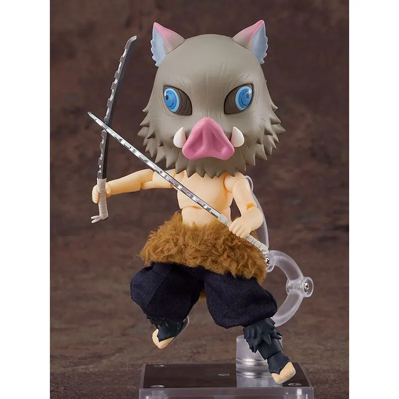 Demon Slayer: Kimetsu no Yaiba Nendoroid Doll Actionfigur Inosuke Hashibira 14 cm Produktfoto