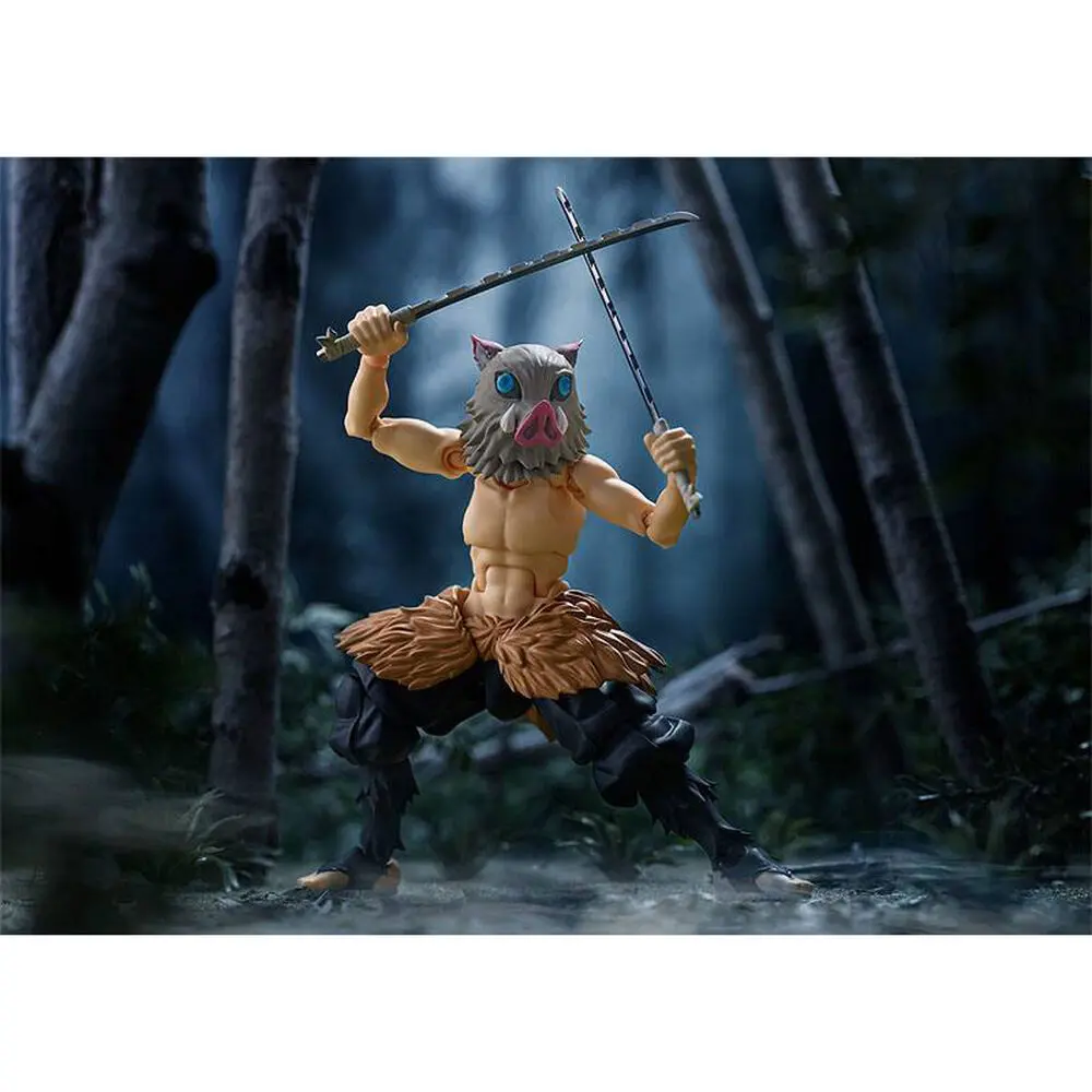 Demon Slayer: Kimetsu no Yaiba Figma Action Figur Inosuke Hashibira 14 cm Produktfoto