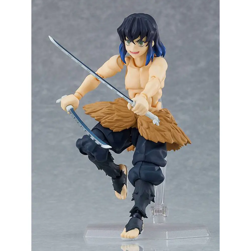 Demon Slayer: Kimetsu no Yaiba Figma Action Figur Inosuke Hashibira 14 cm Produktfoto