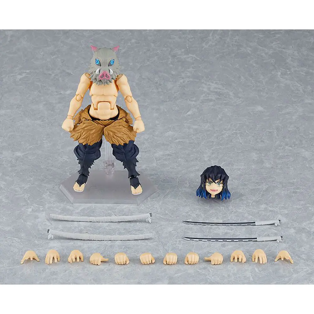 Demon Slayer: Kimetsu no Yaiba Figma Action Figur Inosuke Hashibira 14 cm Produktfoto